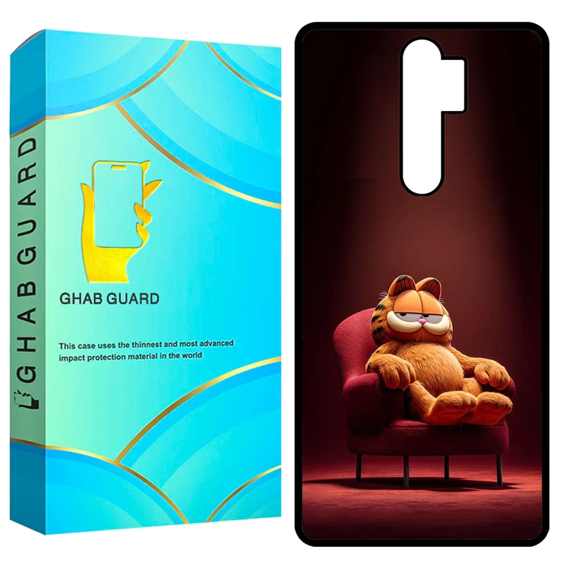 کاور قاب گارد طرح گارفیلد مدل GCHPN8P مناسب برای گوشی موبایل شیائومی Redmi Note 8 Pro