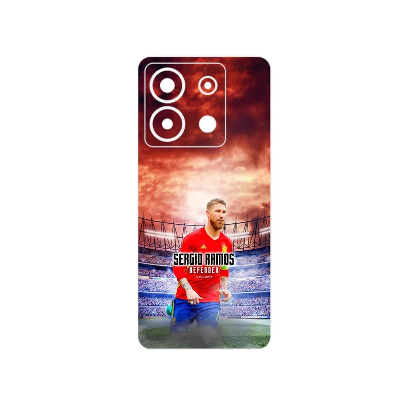 برچسب پوششی ماهوت مدل Sergio Ramos مناسب برای گوشی موبایل شیائومی Poco X6