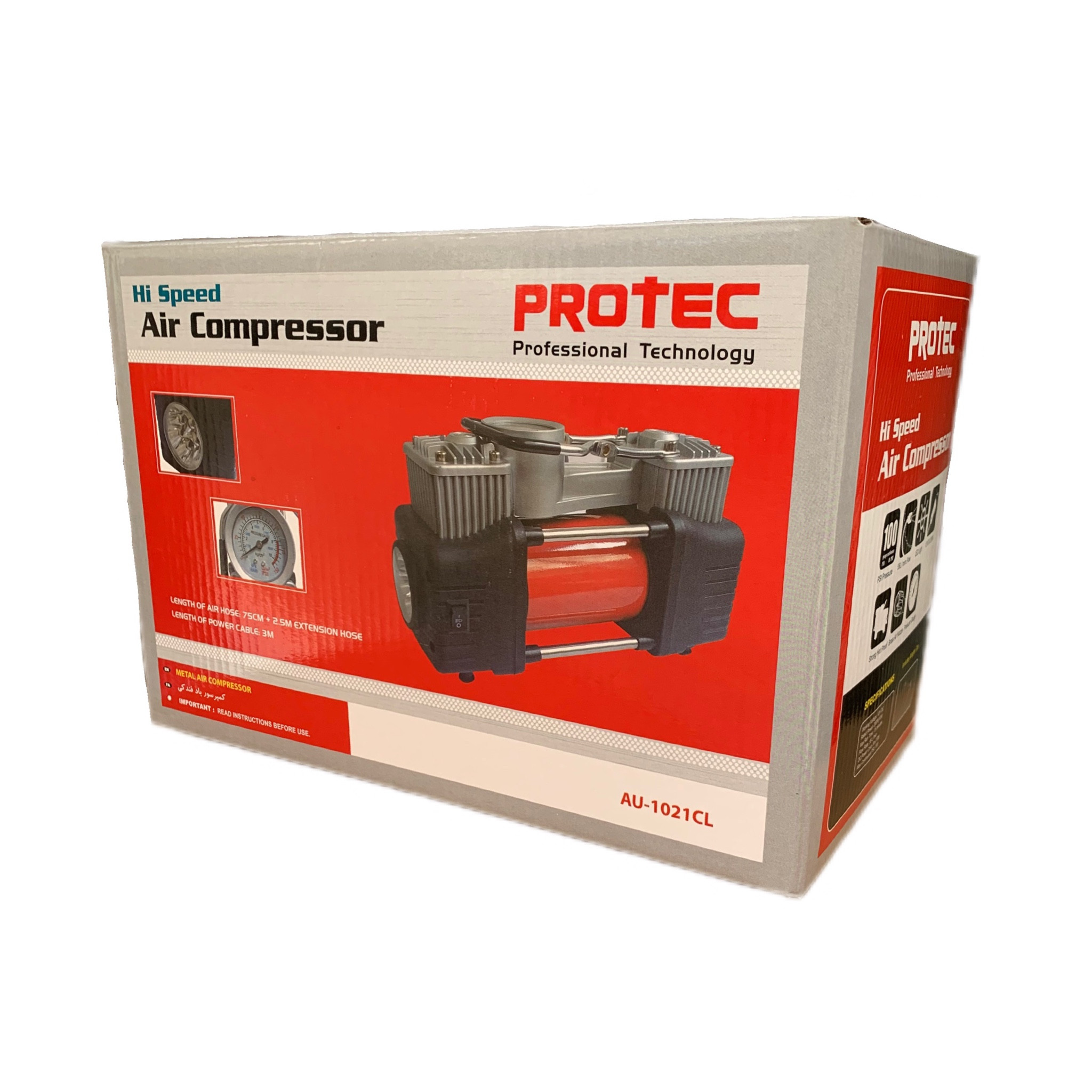 کمپرسور باد فندکی پروتک مدل AU-1021CL