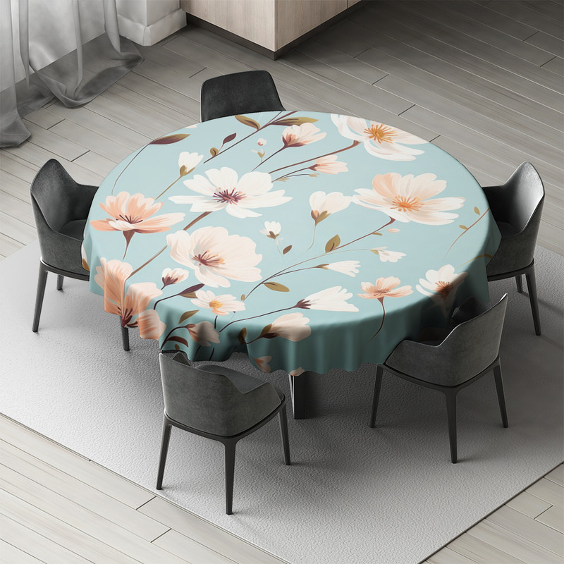 رومیزی طرح گل بهاری مدل D-0062 رومیزی طرح گل بهاری مدل D-0062
