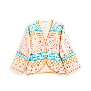 کت رسمی زنانه مدل آیینه دوز