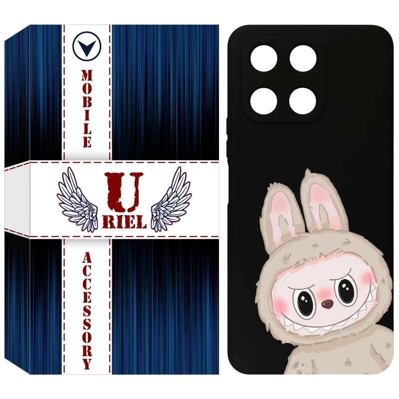 کاور یوریل مدل KSH کد 119 طرح عروسک لبوبو مناسب برای گوشی موبایل آنر X6A / X6A Plus