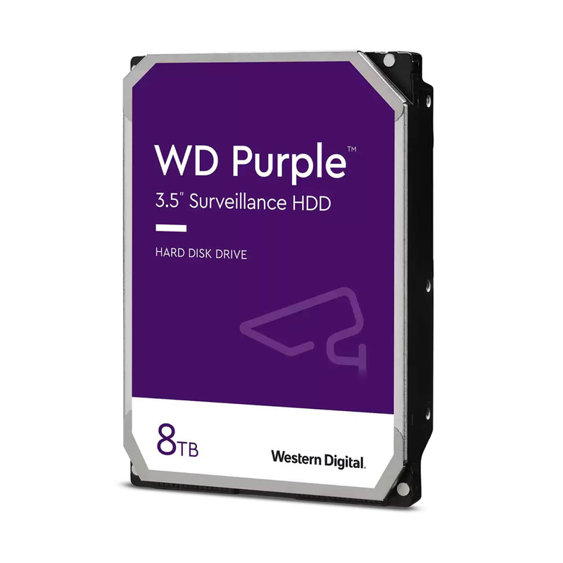 هارددیسک اینترنال وسترن دیجیتال مدل Purple WD82PURX-64GVLY0 ظرفیت 8 ترابایت