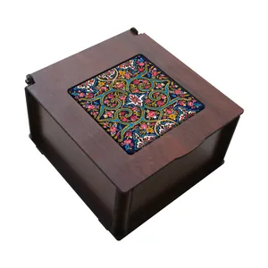 جعبه هدیه چوبی کد J23