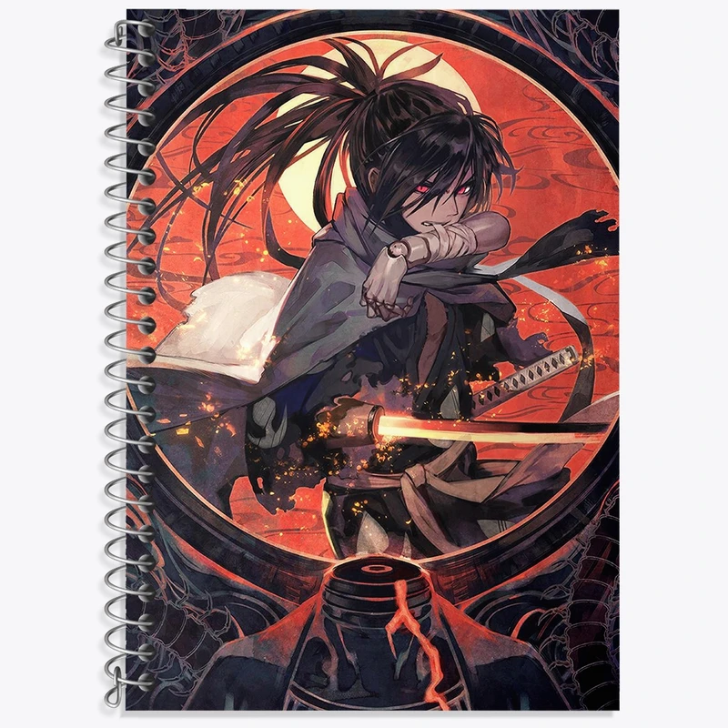 دفتر لغت 50 برگ خندالو طرح هیاکیمارو انیمه دورورو کد 33642