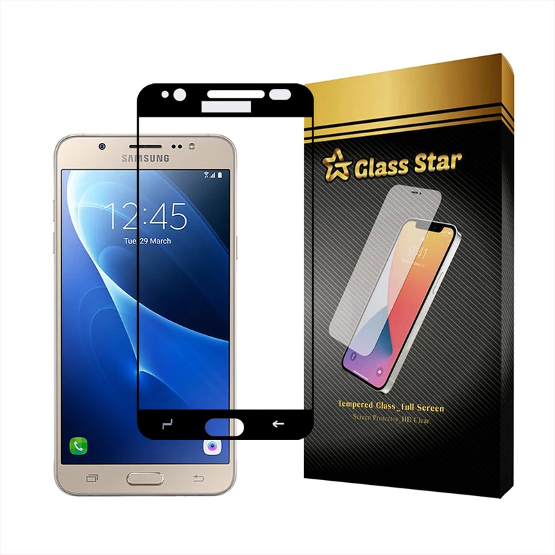 محافظ صفحه نمایش گلس استار مدل FULSLGS مناسب برای گوشی موبایل سامسونگ Galaxy J7 2016 / Galaxy J710 / Galaxy J7 Duos