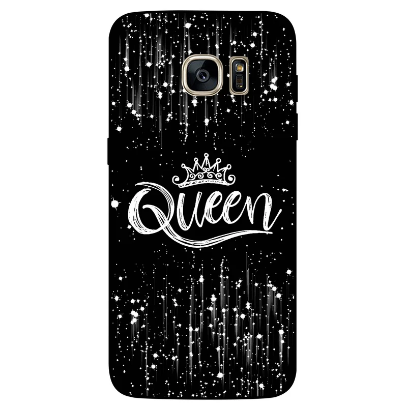 کاور مگافون طرح ملکه مدل 1893 مناسب برای گوشی موبایل سامسونگ Galaxy S6         