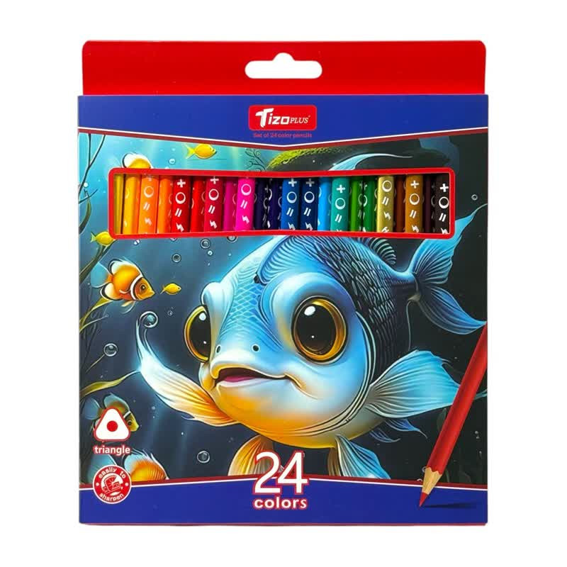 مداد رنگی 24 رنگ تیزو کد 4246