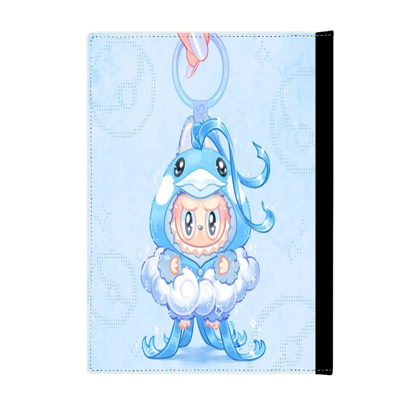 کلاسور پاد آفرین مدل فانتزی کارتونی طرح لبوبو کیوت و بامزه ترند کد p136