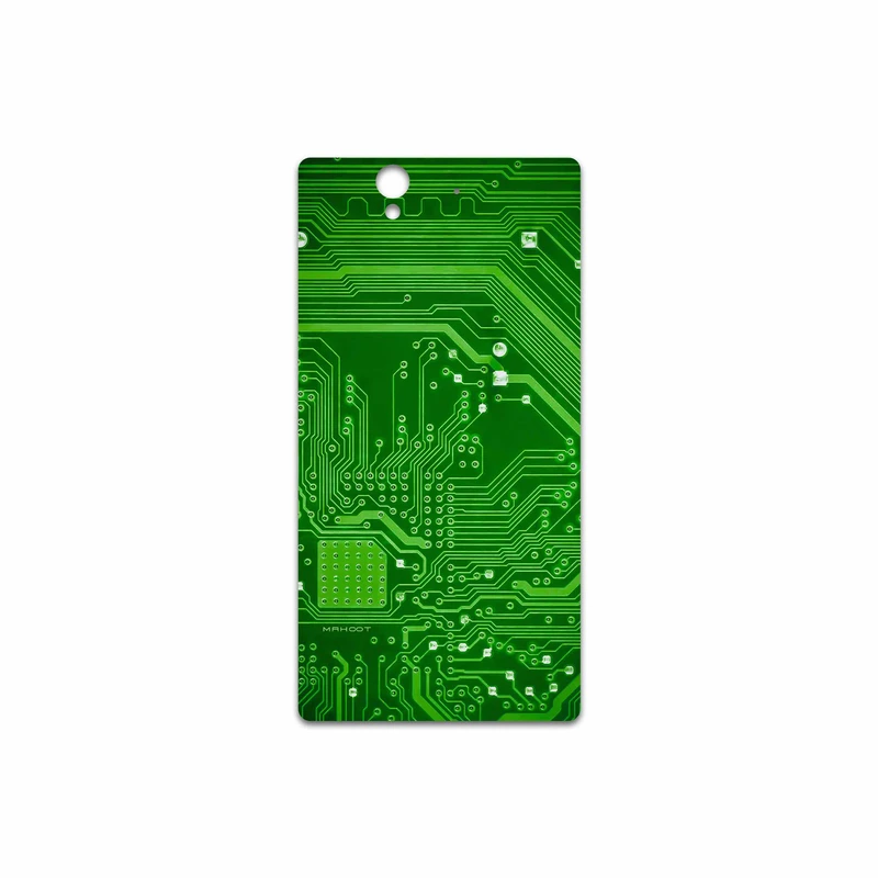 برچسب پوششی ماهوت مدل Green Printed Circuit Board مناسب برای گوشی موبایل سونی Xperia X