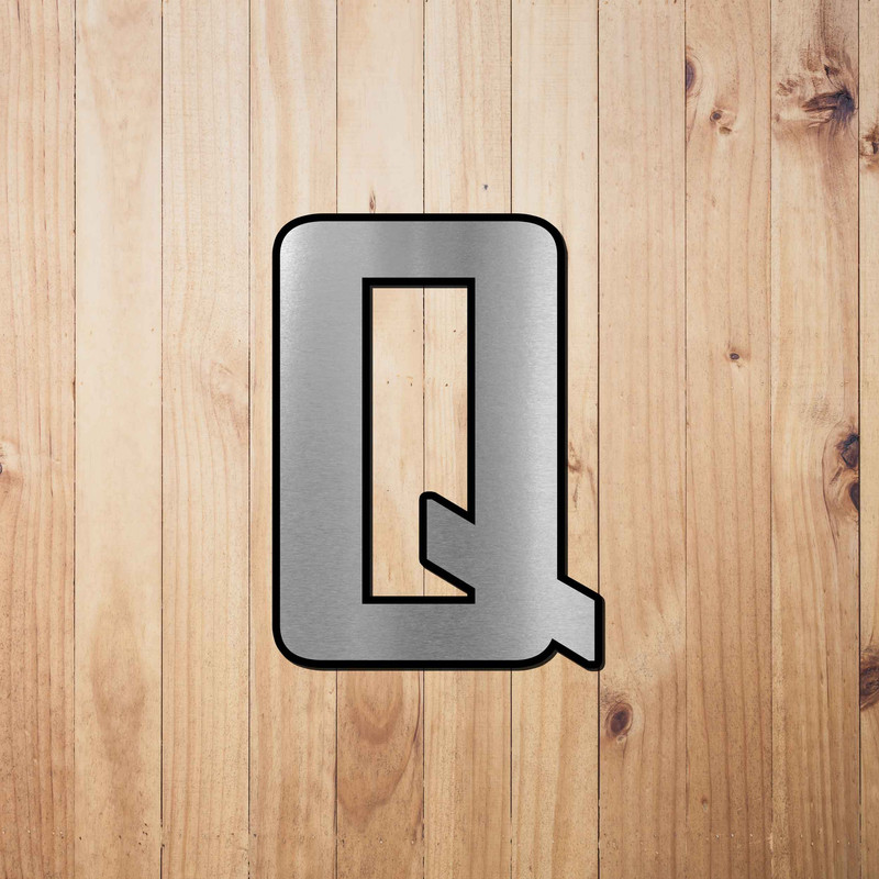 تابلو نشانگر طرح مستطیل مدل  تابلو راهنما  آژنگ  طرح حروف انگلیسی  کدQS-395