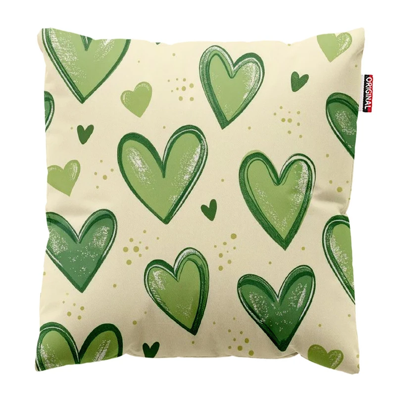 کوسن پاد آفرین طرح قلب کد 2788 سایز 30*30 سانتی متر