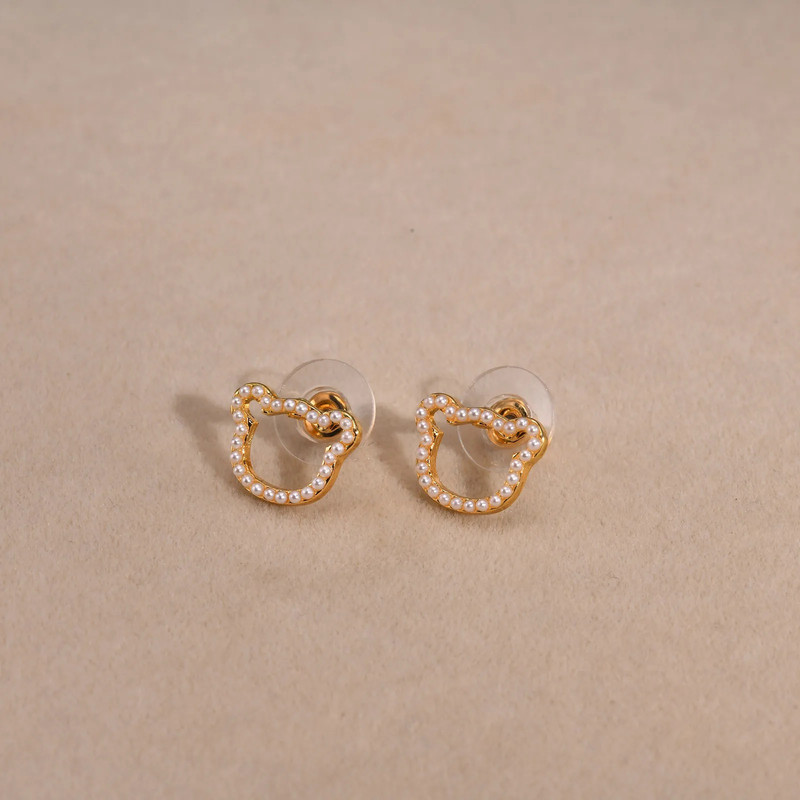 گوشواره دخترانه مدل Bear گوشواره دخترانه مدل Bear