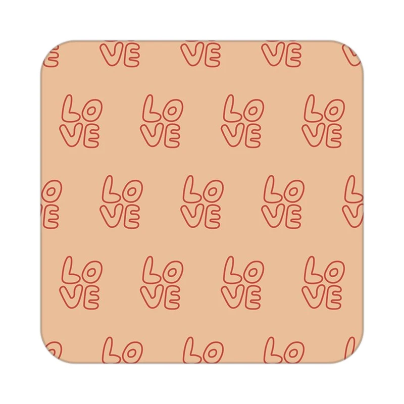 زیر لیوانی کاکتی طرح عاشقانه مدل mp40262