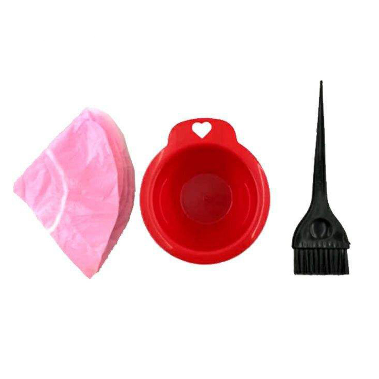 تجهیزات رنگ مو کد 001 مجموعه ۳ عددی