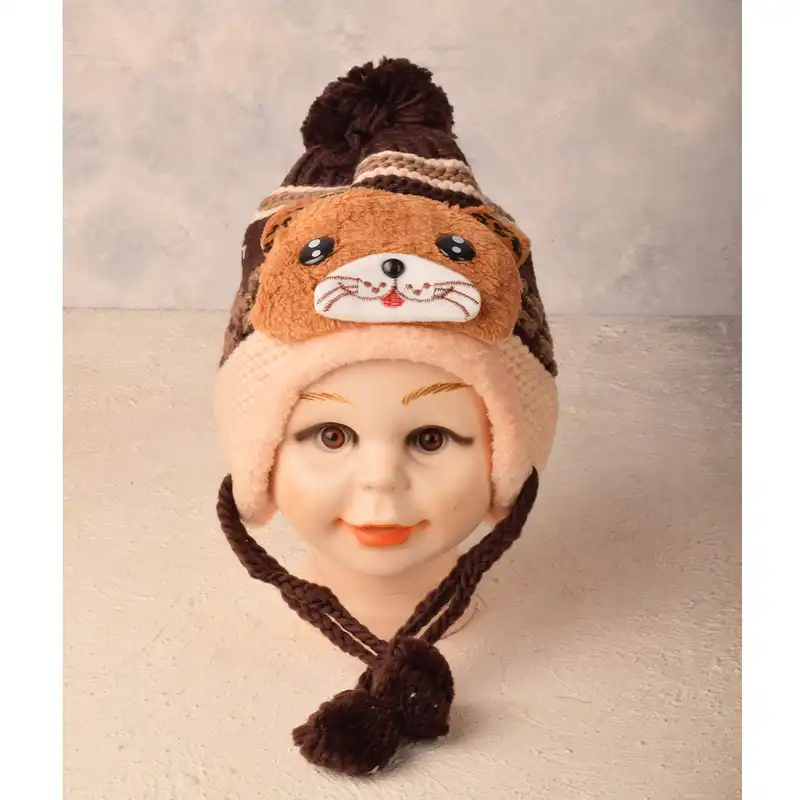 کلاه بافتنی بچگانه مدل S-003
