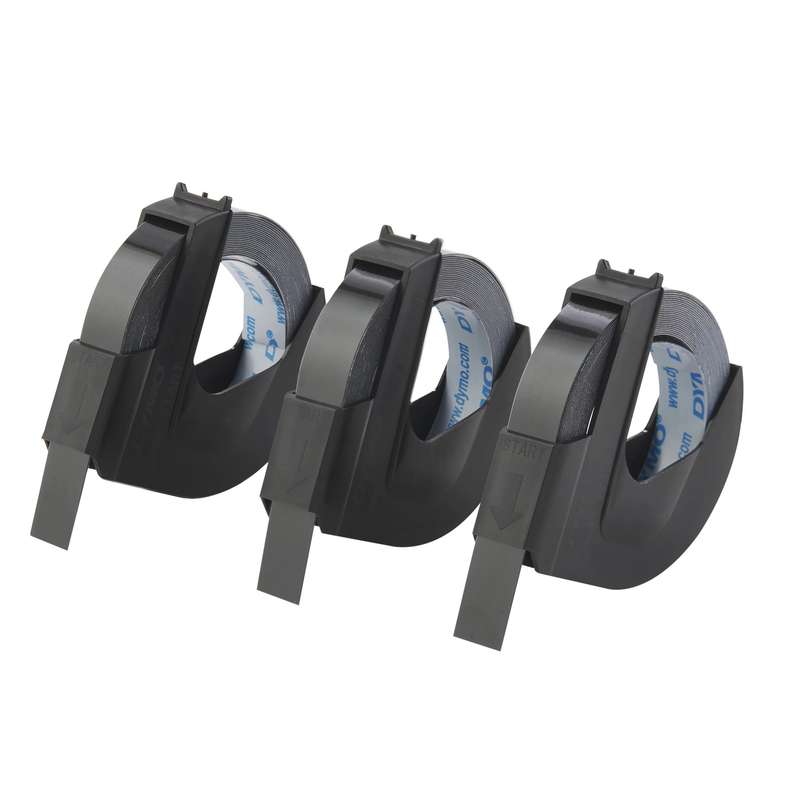 برچسب پرینتر لیبل زن دایمو کد DY-3-Bck مجموعه 3 عددی برچسب پرینتر لیبل زن دایمو کد DY-3-Bck مجموعه 3 عددی