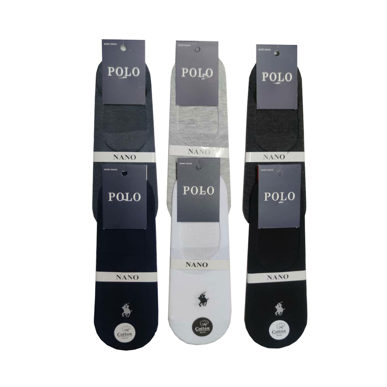 جوراب مدل ۴۴ مجموعه ۶ عددی