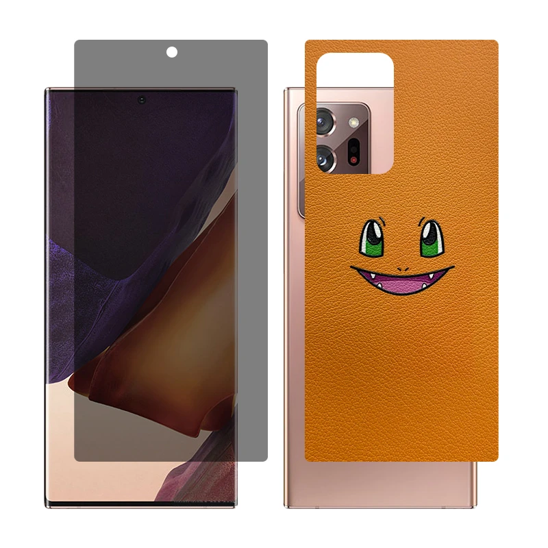 محافظ صفحه نمایش حریم شخصی گلس مدل Together مناسب برای گوشی موبایل سامسونگ Galaxy Note20 Ultra 5G به همراه برچسب پوششی پشت گوشی 