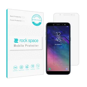 Rockspace transparent screen protector HyGEL model suitable for Samsung Galaxy A6 mobile phone
