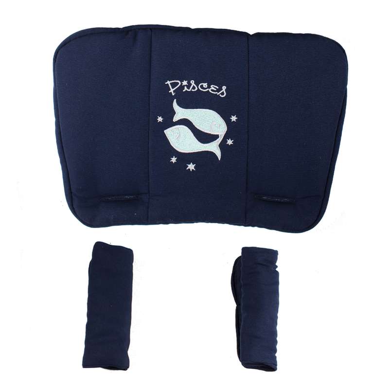 محافظ شانه و سر کالسکه کودک مک لارن طرح ماه اسفند مجموعه 3 عددی