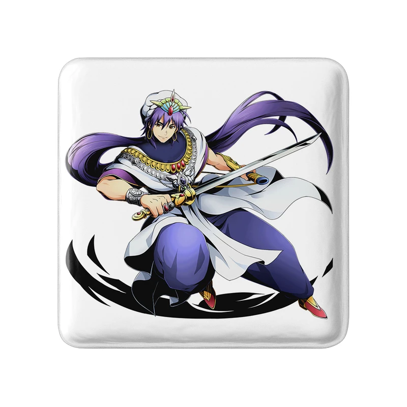 پیکسل خندالو طرح سندباد انیمه ماگی هزارتوی سحر و جادو مدل مربعی کد 36020