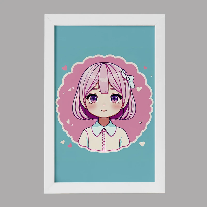 تابلو خندالو مدل دخترانه (Girlish) کد 36890