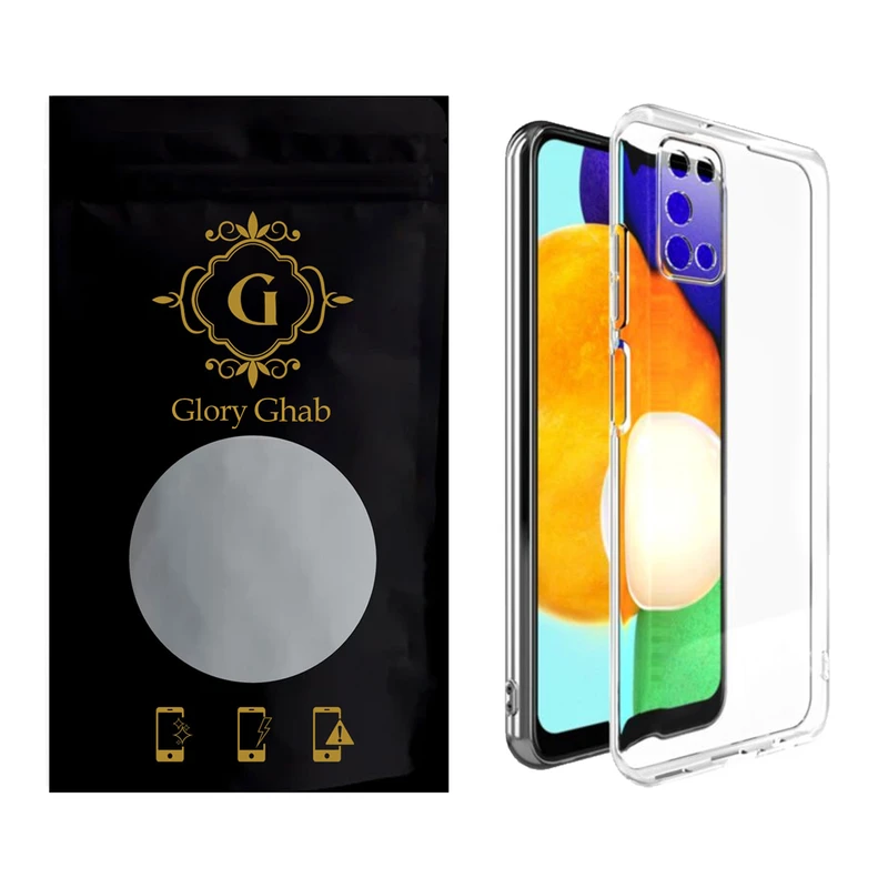 کاور گلوری قاب مدل شفاف SPACE مناسب برای گوشی موبایل سامسونگ Galaxy A02s
