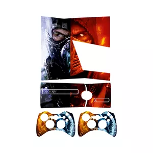 برچسب ایکس باکس 360 اسلیم توییجین وموییجین مدل MortalKombat 03 مجموعه 4 عددی