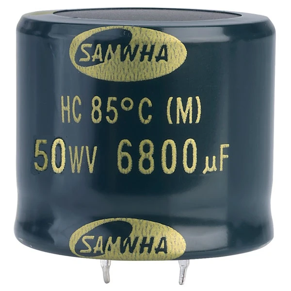 خازن الکترولیت 6800 میکرو فاراد ساموا مدل C6800uF-50WV 
