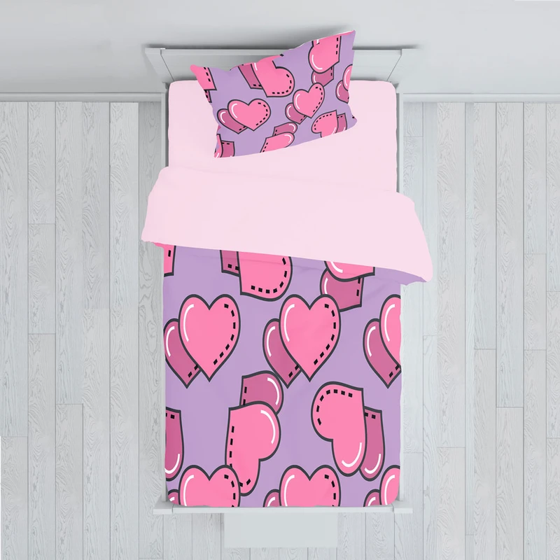 سرویس روتختی مدل قلبی TXY412 تک نفره 5 تکه