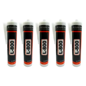 چسب آکواریوم ال 800 مدل G.W حجم 300 میلی لیتر مجموعه 5 عددی