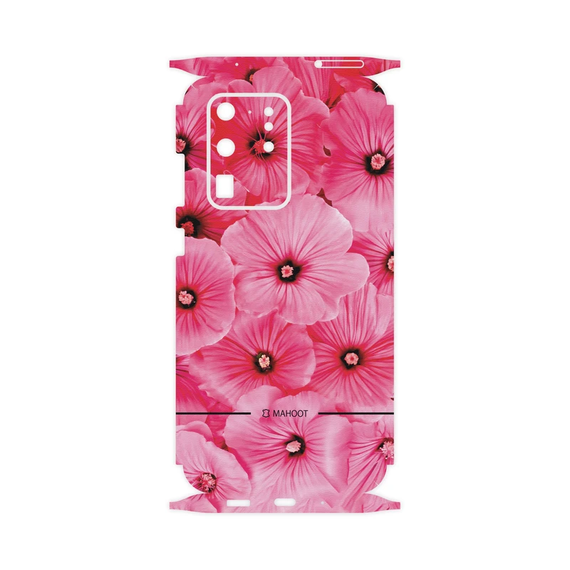 برچسب پوششی ماهوت مدل Pink-Flower-FullSkin مناسب برای گوشی موبایل سامسونگ Galaxy S20 Ultra