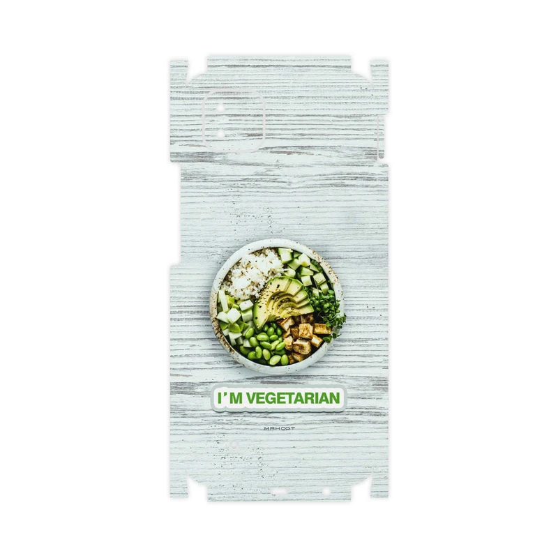 برچسب پوششی ماهوت مدل Im-vegetarian-FullSkin مناسب برای گوشی موبایل ریلمی C11 2021