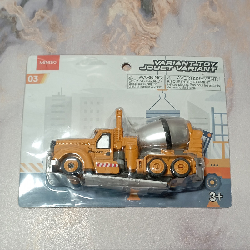 ماشین بازی مینیسو مدل Mixer Truck