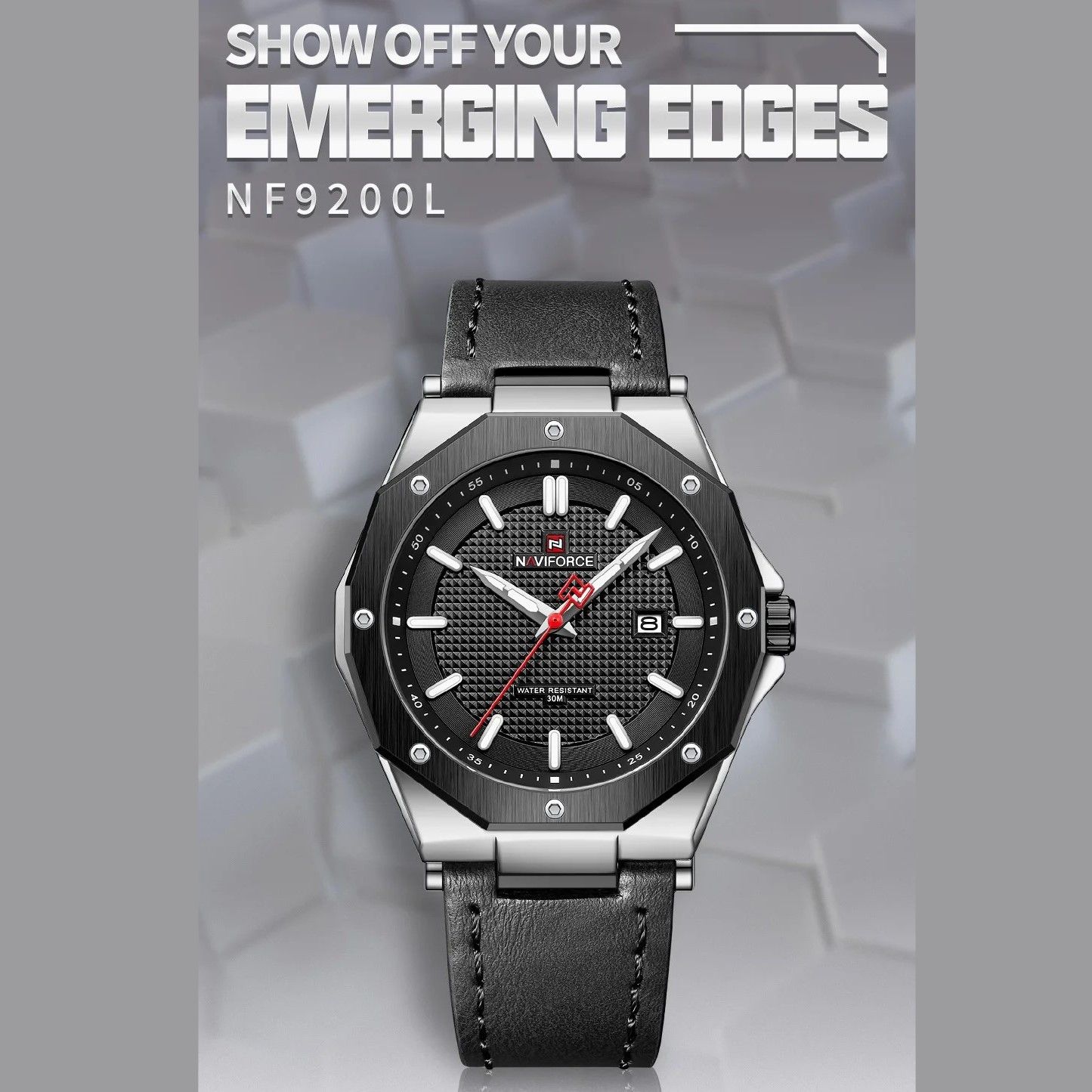 ساعت مچی عقربه‌ای مردانه نیوی فورس مدل NF9200SBB -  - 3