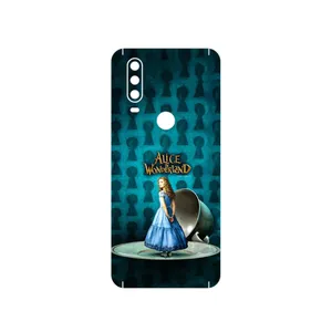 MAHOOT Alice in Wonderland Cover Sticker for Motorola One Action