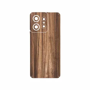 MAHOOT Light_Walnut_Wood Cover Sticker for Motorola Edge 50 Pro