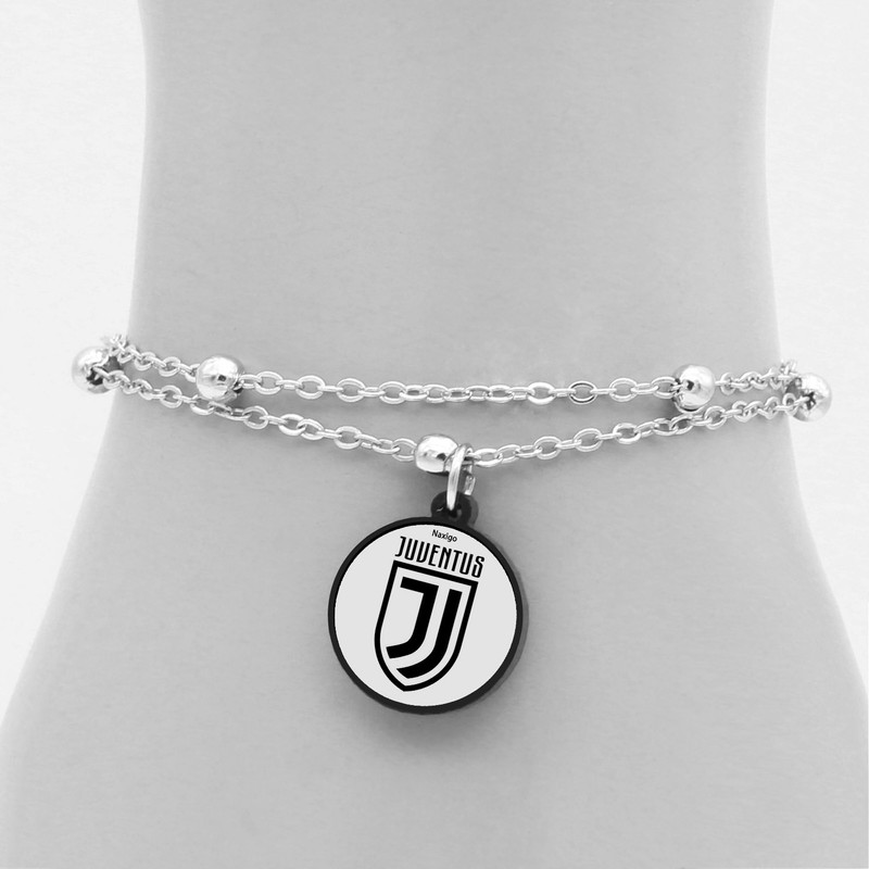 پابند زنانه ناکسیگو مدل شب تاب طرح یوونتوس کد LB7401 پابند زنانه ناکسیگو مدل شب تاب طرح یوونتوس کد LB7401