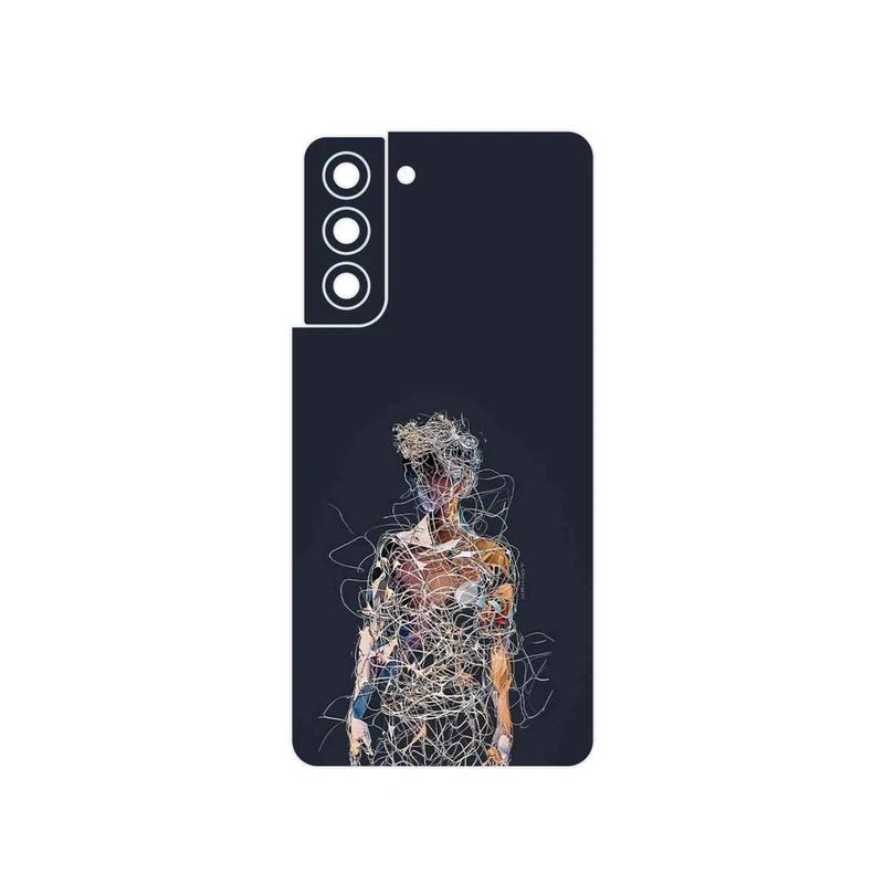برچسب پوششی ماهوت مدل Strings Digital Art 1 مناسب برای گوشی موبایل سامسونگ Galaxy S21 5G