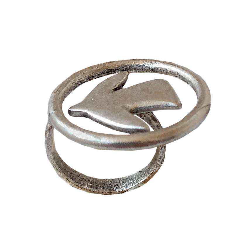 انگشتر زنانه مدل مرغ آمین کد PAR-34