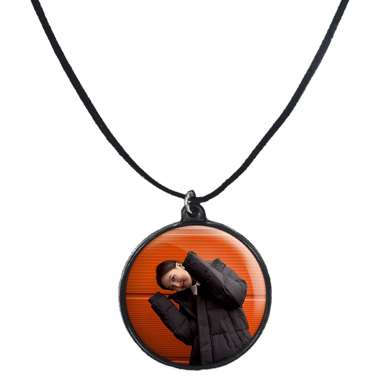 گردنبند پرمانه طرح تو ایس کد pmb.19701 مدل دو طرفه