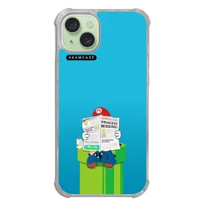 AKAM AMCWTA15PLUS-SUPER MARIO10 Cover For Apple iPhone 15 Plus