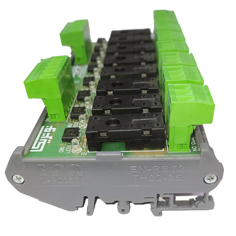 کارت رله 8 کانال نوتریکا مدل RB802N کارت رله 8 کانال نوتریکا مدل RB802N