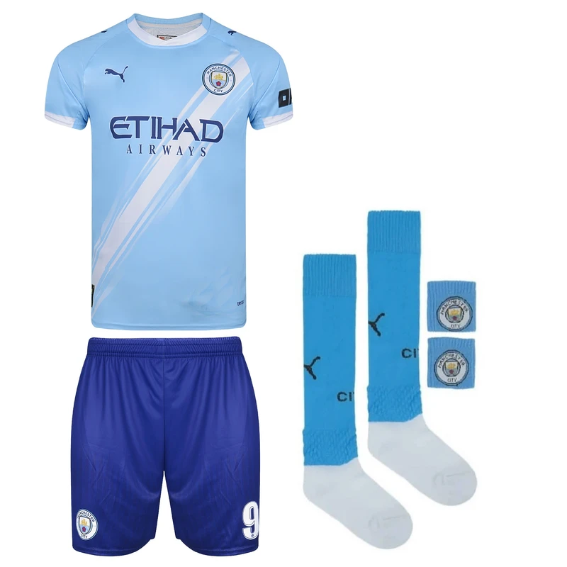 ست 5 تکه لباس ورزشی پسرانه مدل منچستر سیتی هالند امضادار کد 2026