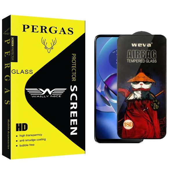 محافظ صفحه نمایش وایلی نایس مدل Pergas Airbag مناسب برای گوشی موبایل موتورولا Moto G54 Power