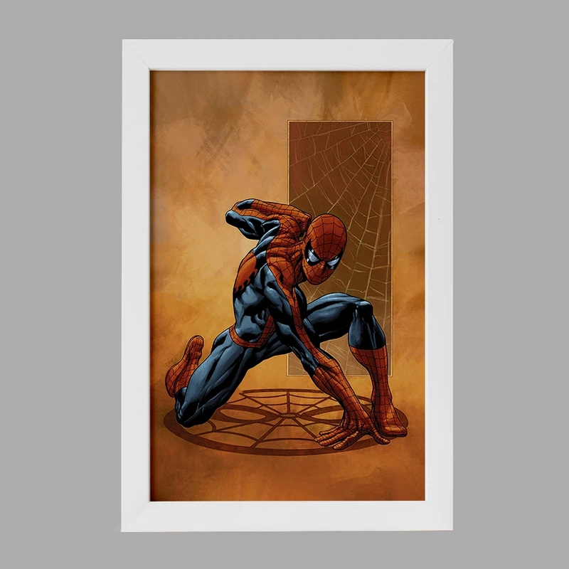 تابلو خندالو مدل مرد عنکبوتی (Spider Man) کد F2033