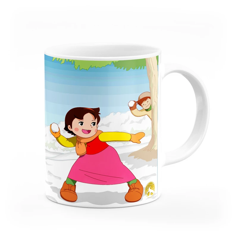 ماگ هومرو طرح انیمیشن هایدی دختر آلپ مدل MG3942