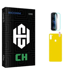 Ricomm CH Pro Back Protector For Samsung Galaxy M11 With Camera Lens Protector