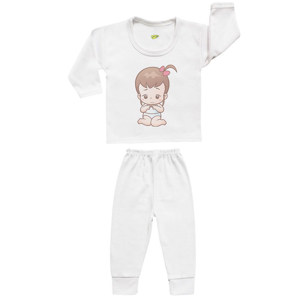 ست تی شرت و شلوار نوزادی کارانس مدل SBS-3078